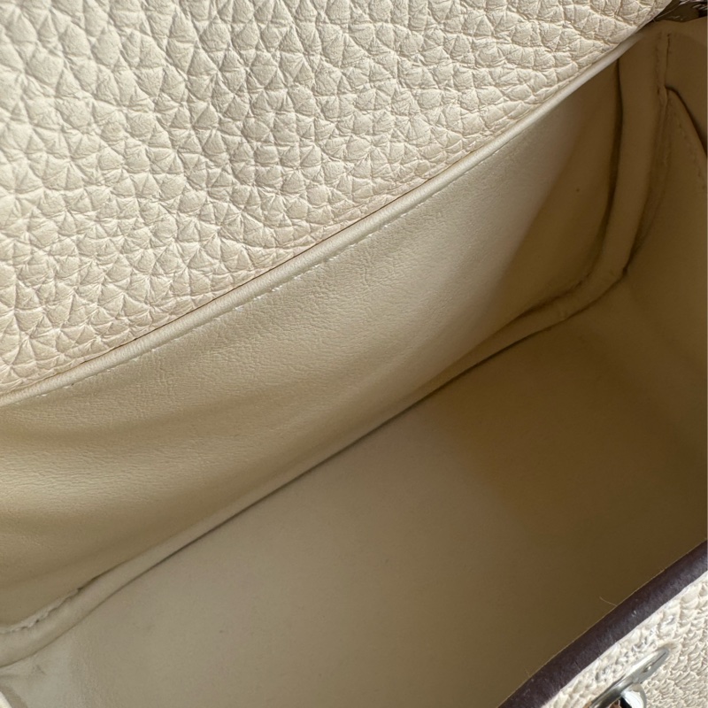 Hermes奶昔白銀釦mini lindy 超仙氣❤️🔥-25