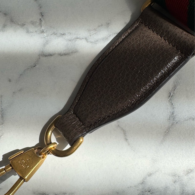 Gucci咖pvc前口袋相機包 超讚❤️中性款-33