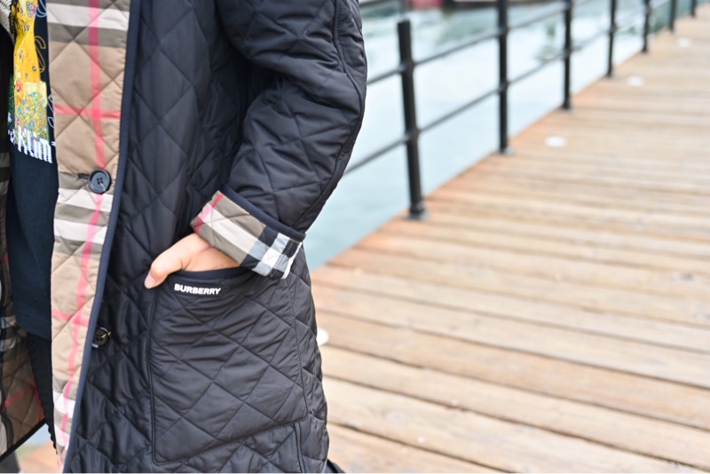 Burberry 經典款鋪棉外套-7