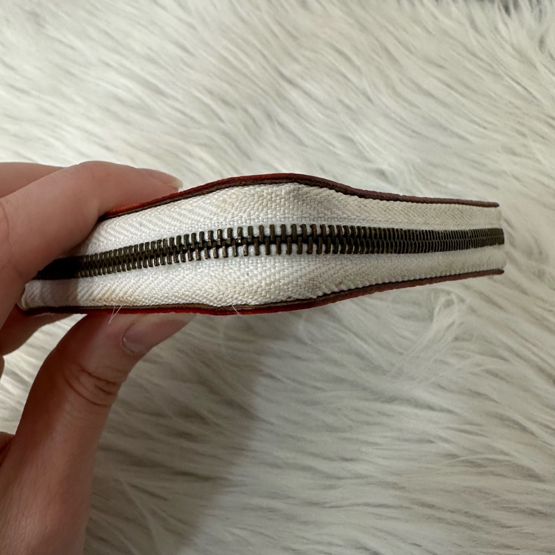 LV m93741 白彩金釦拉鍊零錢包-22