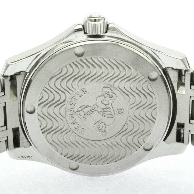 歐米茄海馬系列120公尺天文台認證自動男士腕錶 2501.80 拋光款-5