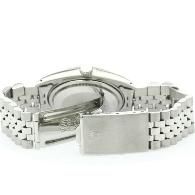 勞力士 Datejust 18K 白金精鋼自動男士腕錶 16014 拋光-4