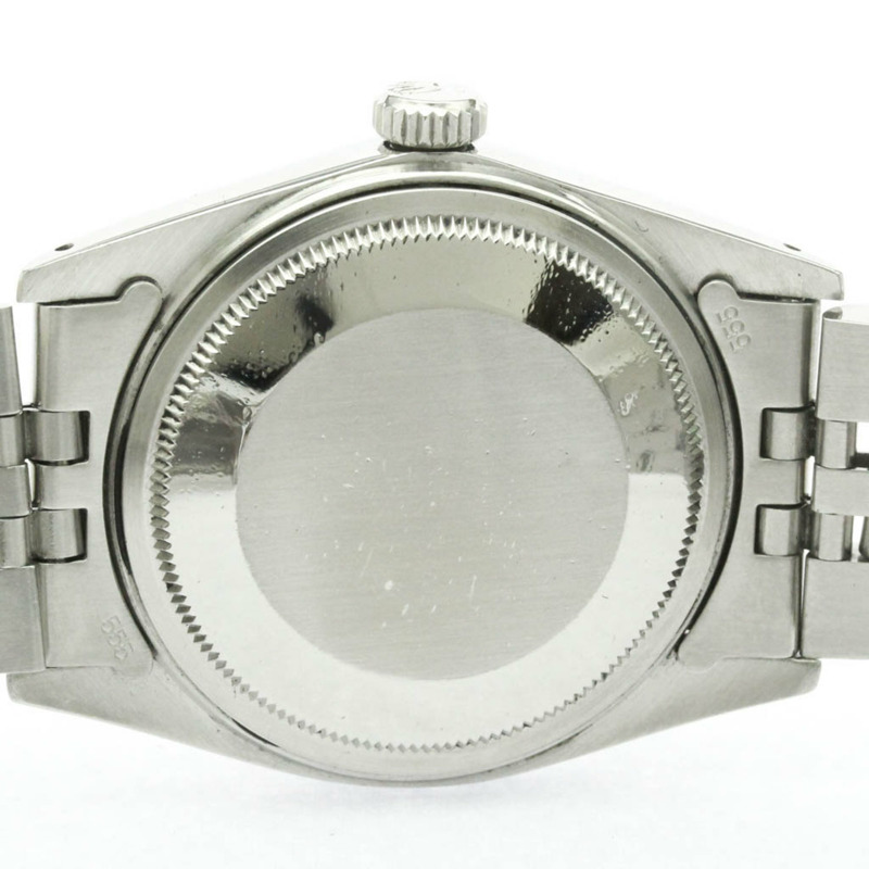 勞力士 Datejust 18K 白金精鋼自動男士腕錶 16014 拋光-5