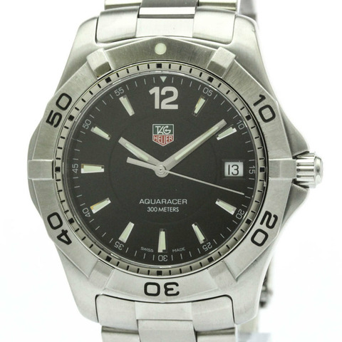 TAG HEUER 豪雅競潛系列不鏽鋼石英男錶 WAF1110 拋光