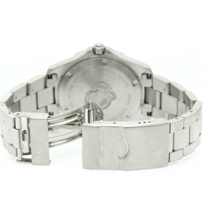 TAG HEUER 豪雅競潛系列不鏽鋼石英男錶 WAF1110 拋光-4