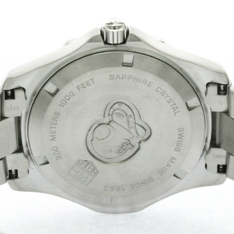 TAG HEUER 豪雅競潛系列不鏽鋼石英男錶 WAF1110 拋光-5
