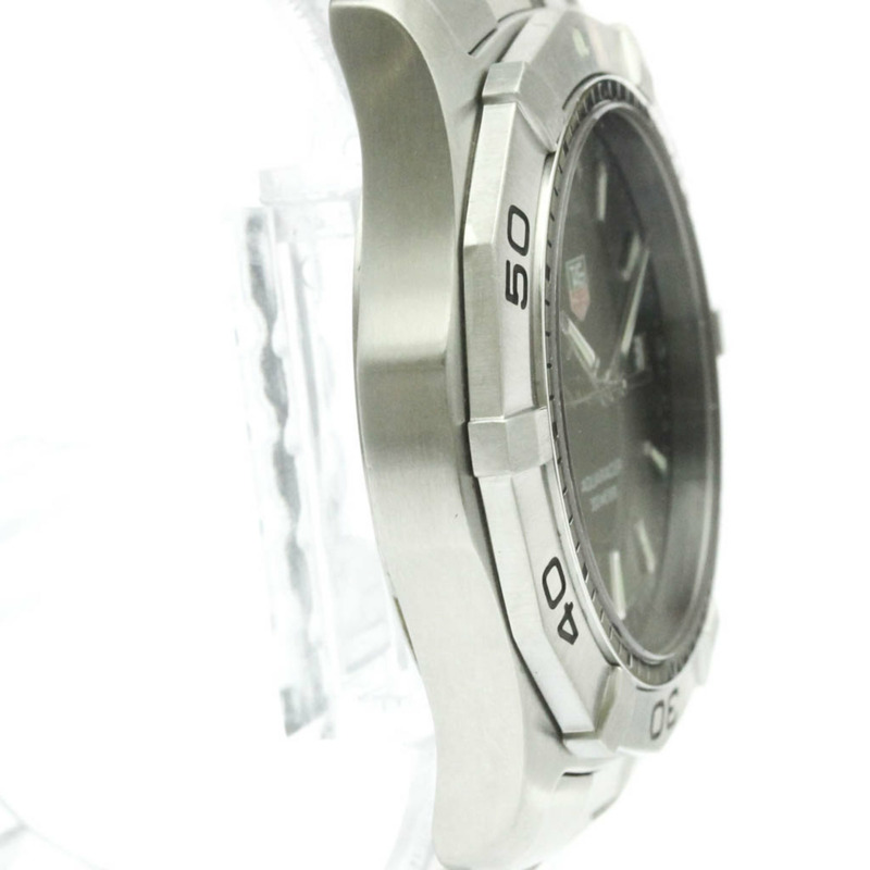 TAG HEUER 豪雅競潛系列不鏽鋼石英男錶 WAF1110 拋光-7
