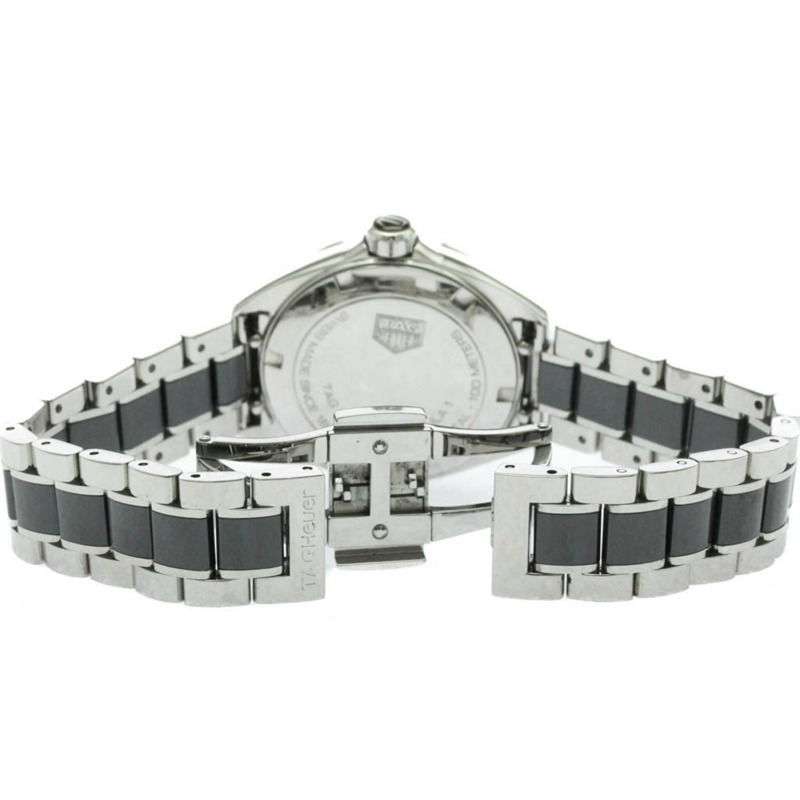 TAG HEUER 豪雅一級方程式鑽石精鋼石英女錶 WBJ141AB 拋光-4