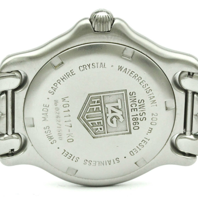 TAG HEUER Sel Professional 200米精鋼石英男錶 WG1117 拋光款-5