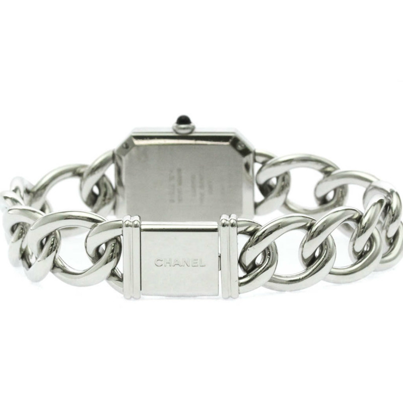 香奈兒 Premiere 系列 L 碼精鋼石英女士腕錶 H0452 拋光-4