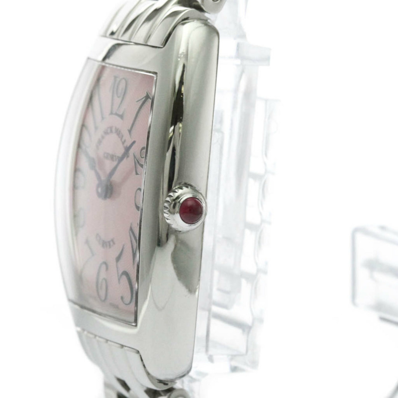 弗蘭克穆勒 Cintree Curvex 精鋼石英女士腕錶 1752QZ 拋光-3