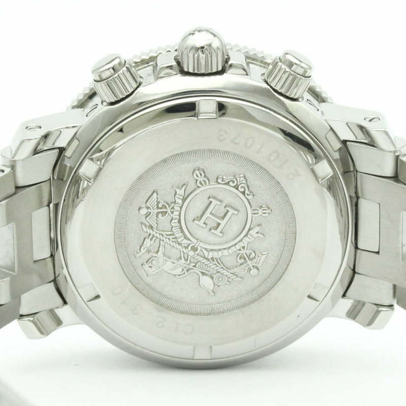 愛馬仕 Clipper Diver 計時石英女士腕錶 CL2.310 拋光款-5