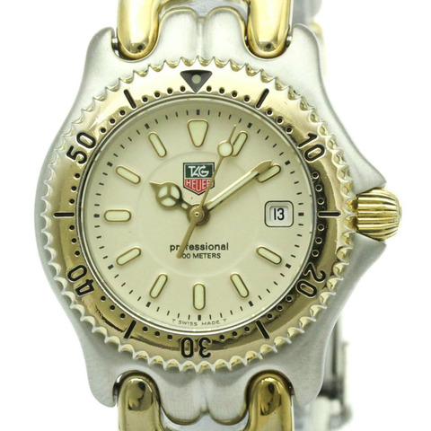 TAG HEUER Sel Professional 200公尺鍍金鋼錶 WG1321 拋光