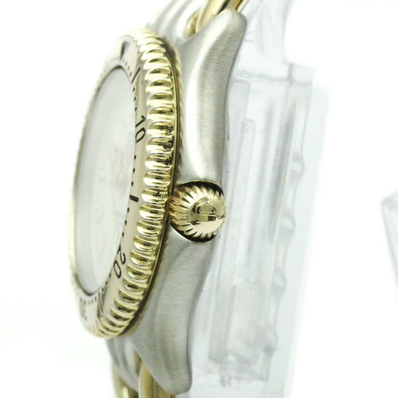 TAG HEUER Sel Professional 200公尺鍍金鋼錶 WG1321 拋光-3