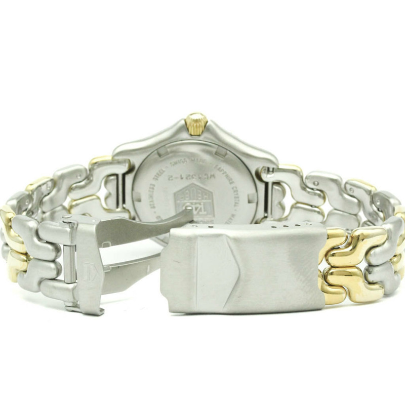 TAG HEUER Sel Professional 200公尺鍍金鋼錶 WG1321 拋光-4