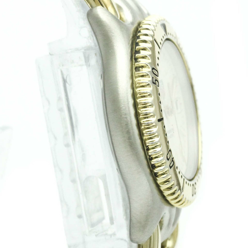 TAG HEUER Sel Professional 200公尺鍍金鋼錶 WG1321 拋光-7