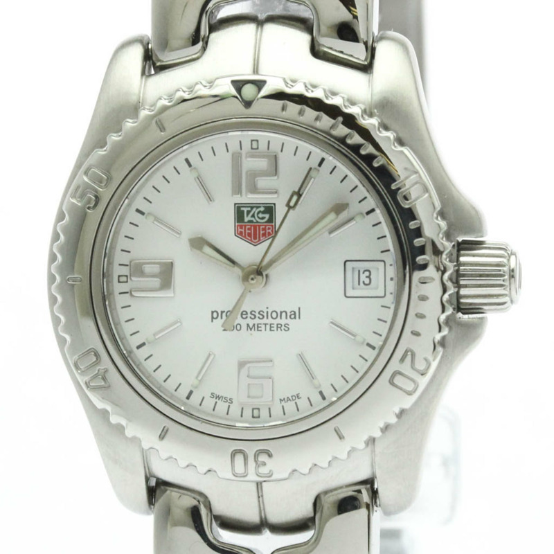 TAG HEUER 豪雅 Link 系列精鋼石英女錶 WT1414 拋光款-0