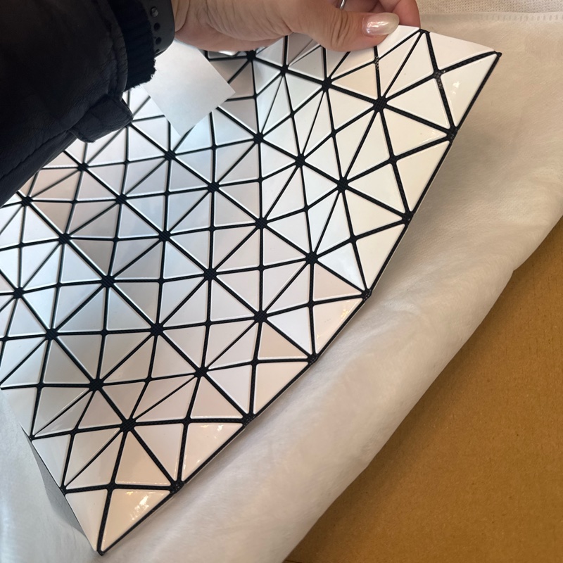 Issey Miyake BAO BAO白色 7格 三宅一生 幾何形-8