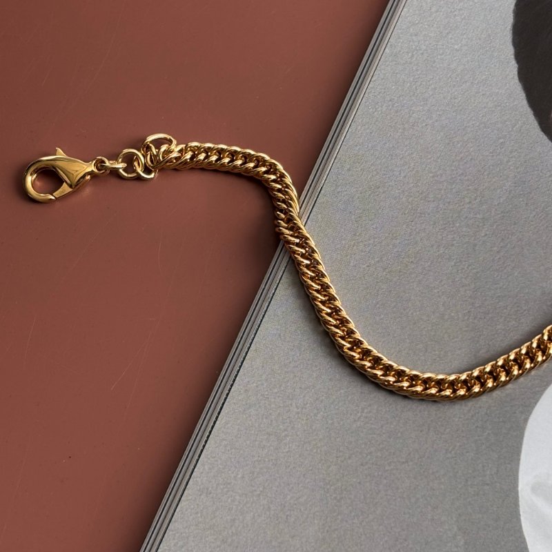 ::CHANEL:: ABC710 單寧金框愛心造型 珍珠配飾 金鍊頸鍊 短項鍊 短練 長鏈 長項鍊-4