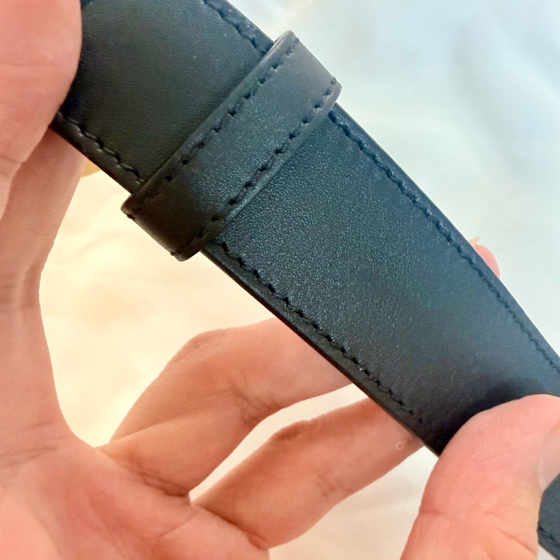 ✔️ GUCCI GG 復古LOGO皮帶414516-17