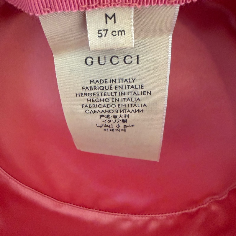 Gucci 法式金蔥草帽-8