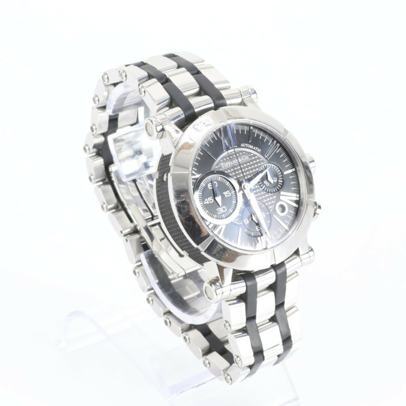 Tiffany Atlas 男士計時自動腕錶 Z1000.82.12A10A00A 銀色-1