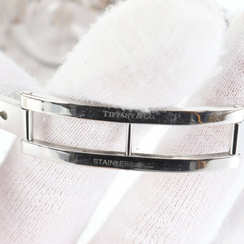 Tiffany Atlas 男士計時自動腕錶 Z1000.82.12A10A00A 銀色-7