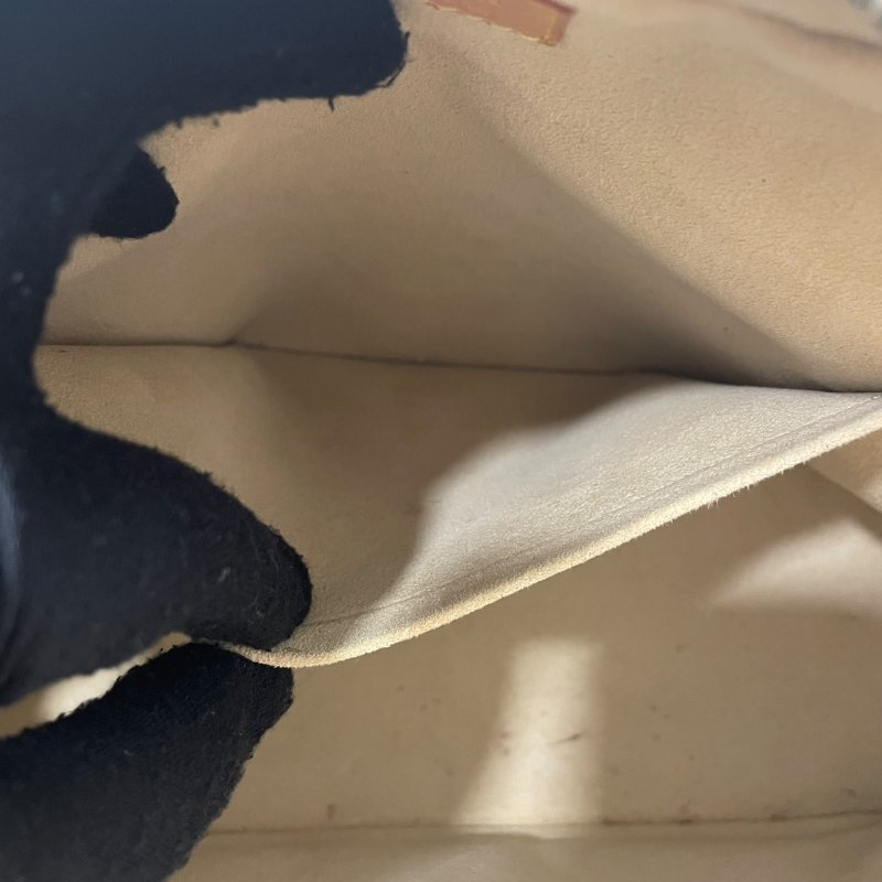 LOUIS VUITTON 路易威登 M40026 MANHATTAN PM 曼哈頓手提包 PVC帆布 老花 棕色 金釦-14