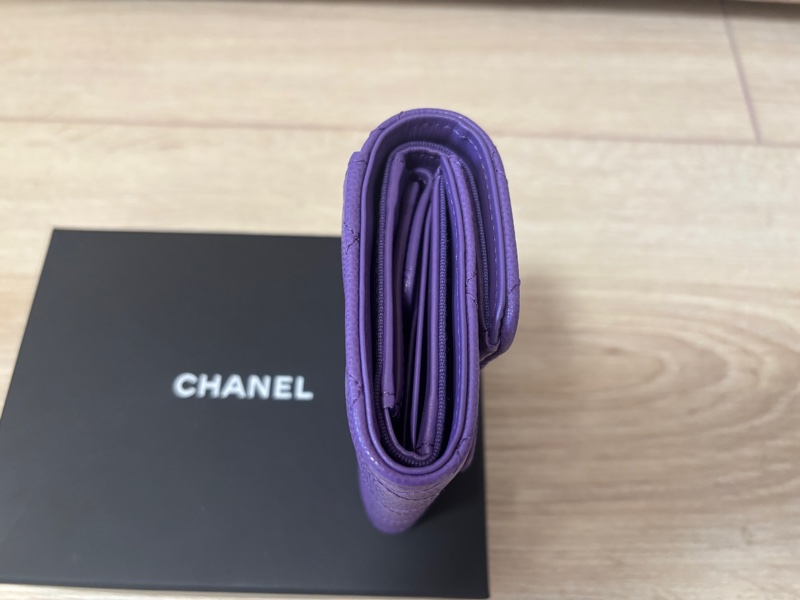Chanel 香奈兒 三折短夾(全新)芯片款-2