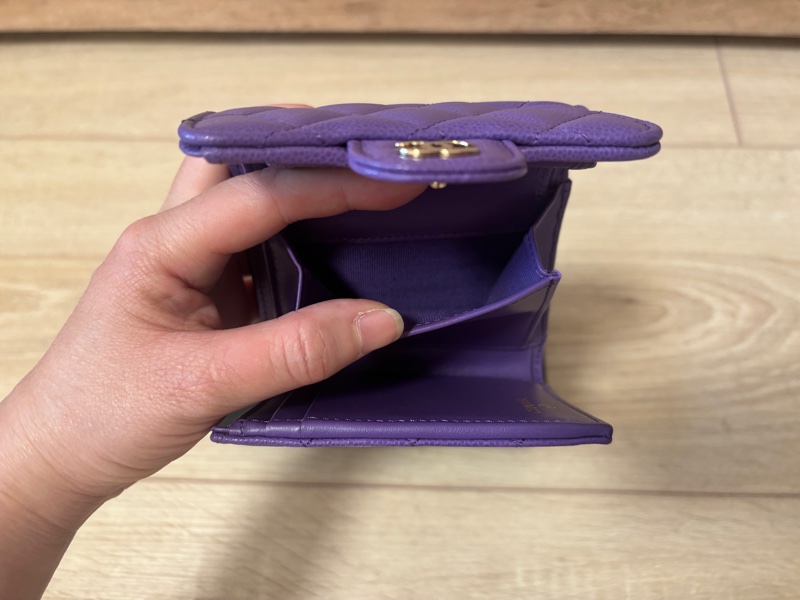 Chanel 香奈兒 三折短夾(全新)芯片款-5