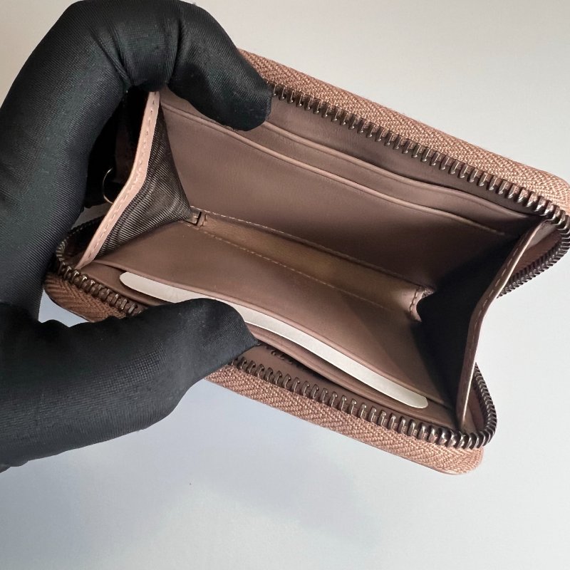 GUCCI 671772 藕色MARMONT ㄇ拉短夾-4