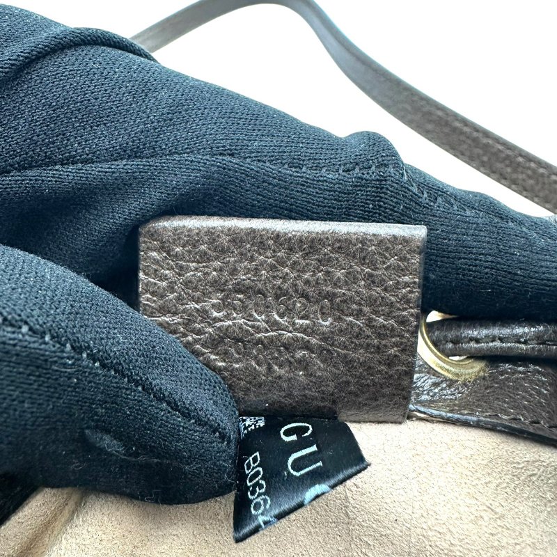 【美收精品】GUCCI 經典GG印花帆布迷你水桶包 C-201【隔月月中將轉賣至日本 上架期限30天】-5