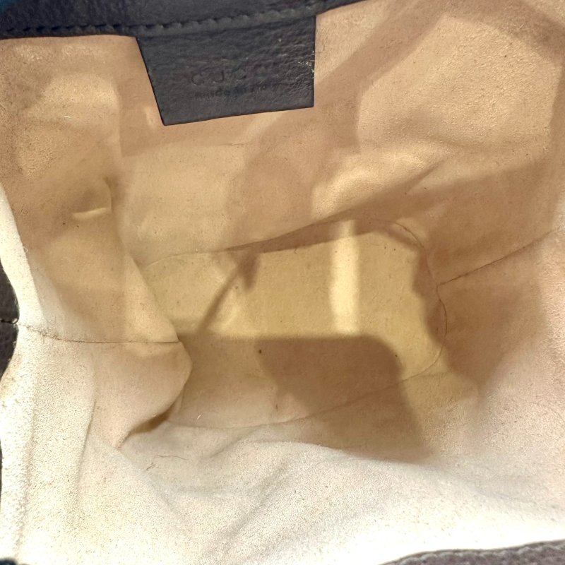 【美收精品】GUCCI 經典GG印花帆布迷你水桶包 C-201【隔月月中將轉賣至日本 上架期限30天】-6