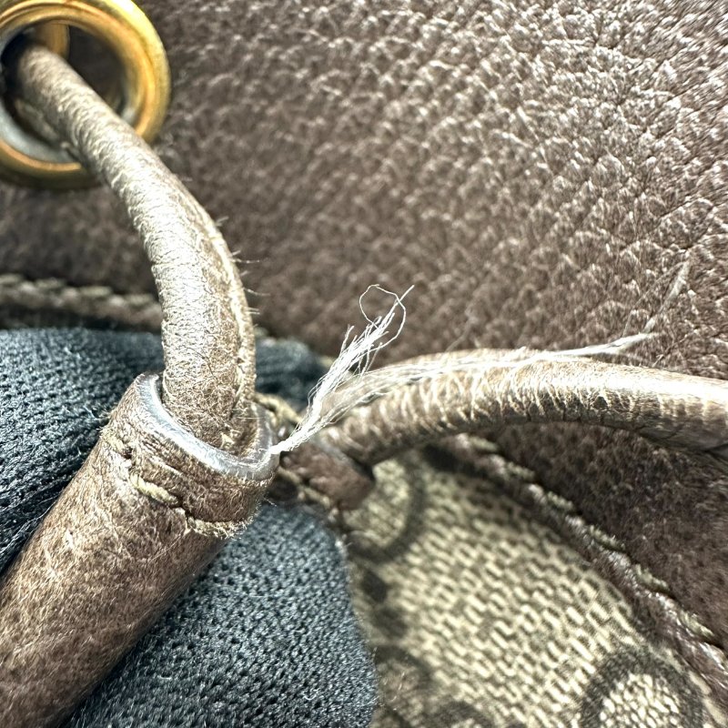 【美收精品】GUCCI 經典GG印花帆布迷你水桶包 C-201【隔月月中將轉賣至日本 上架期限30天】-9