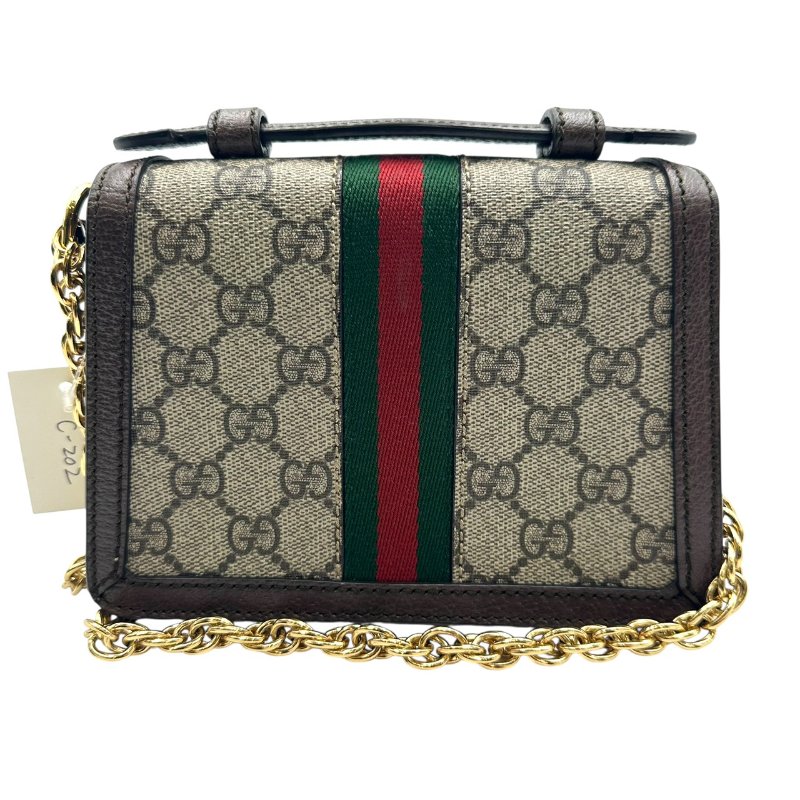 【美收精品】GUCCI 郵差老花包 C-202【隔月月中將轉賣至日本 上架期限30天】-1