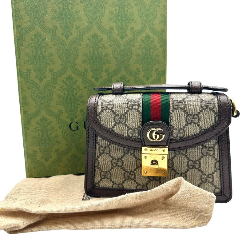 【美收精品】GUCCI 郵差老花包 C-202【隔月月中將轉賣至日本 上架期限30天】-12