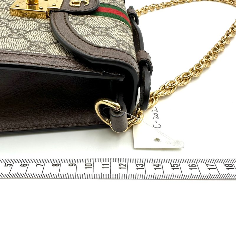 【美收精品】GUCCI 郵差老花包 C-202【隔月月中將轉賣至日本 上架期限30天】-15