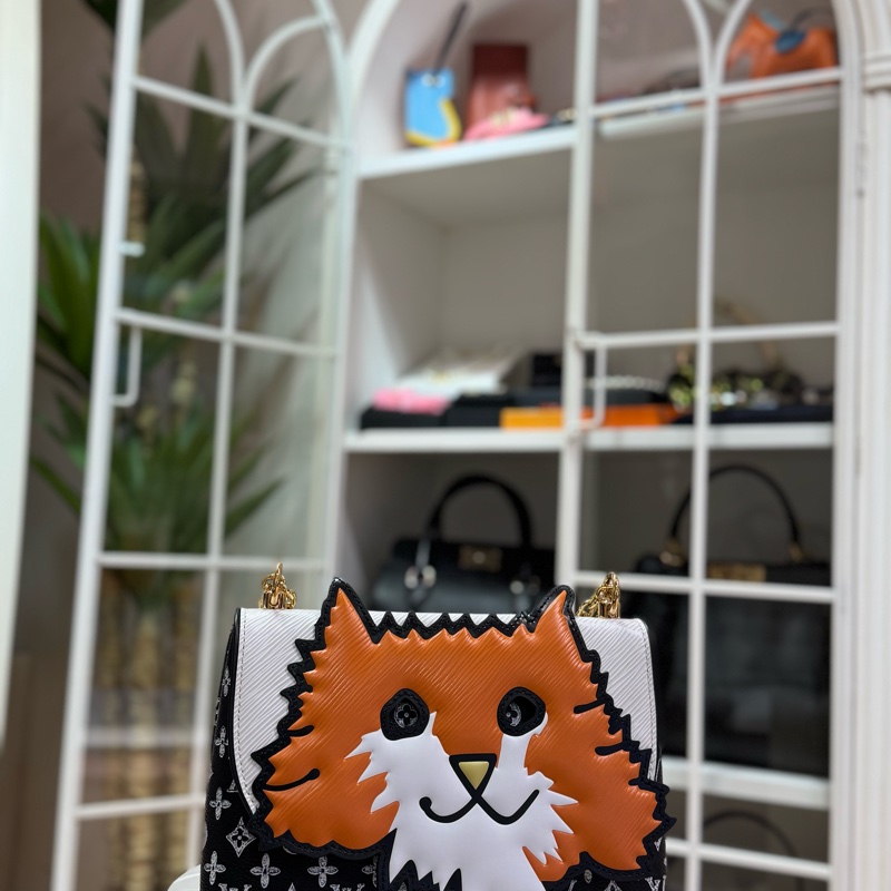 Louis Vuitton 限量版 Catgram 貓咪圖案袋-0