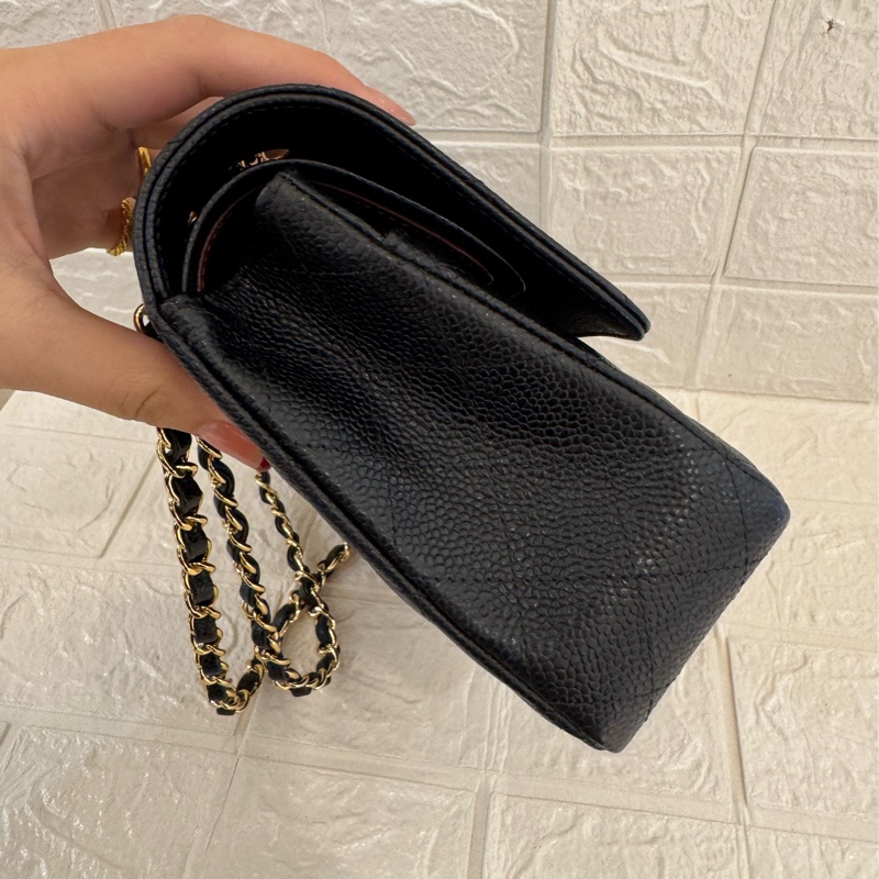 Chanel黑荔枝金雙C coco25 經典不敗✨✨-2