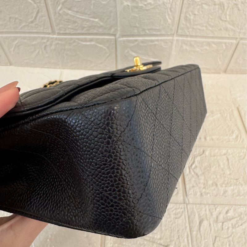 Chanel黑荔枝金雙C coco25 經典不敗✨✨-7