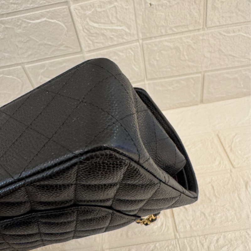 Chanel黑荔枝金雙C coco25 經典不敗✨✨-8