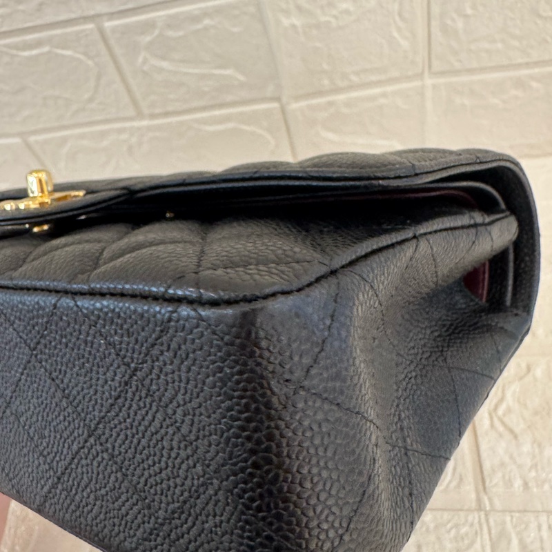 Chanel黑荔枝金雙C coco25 經典不敗✨✨-9