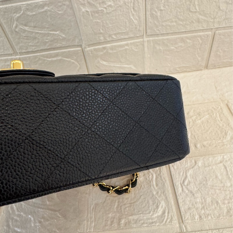 Chanel黑荔枝金雙C coco25 經典不敗✨✨-10