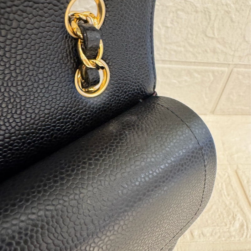 Chanel黑荔枝金雙C coco25 經典不敗✨✨-19