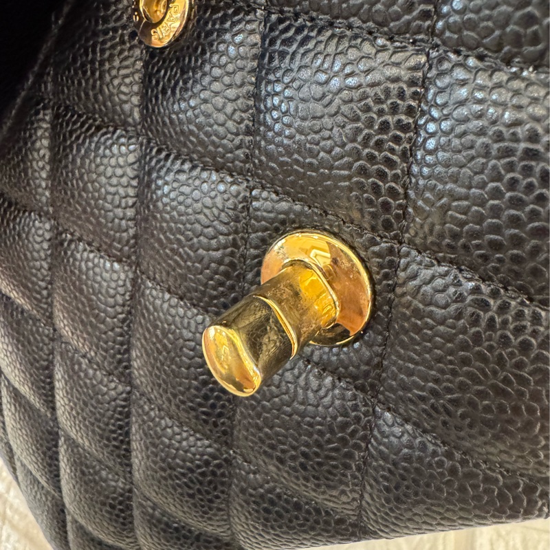 Chanel黑荔枝金雙C coco25 經典不敗✨✨-22