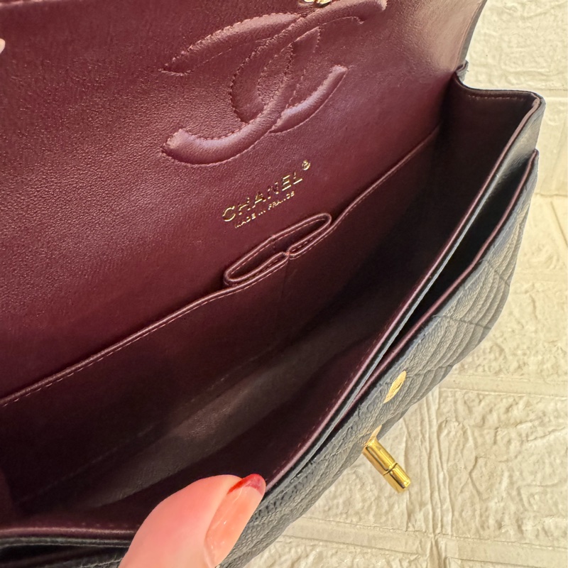 Chanel黑荔枝金雙C coco25 經典不敗✨✨-25