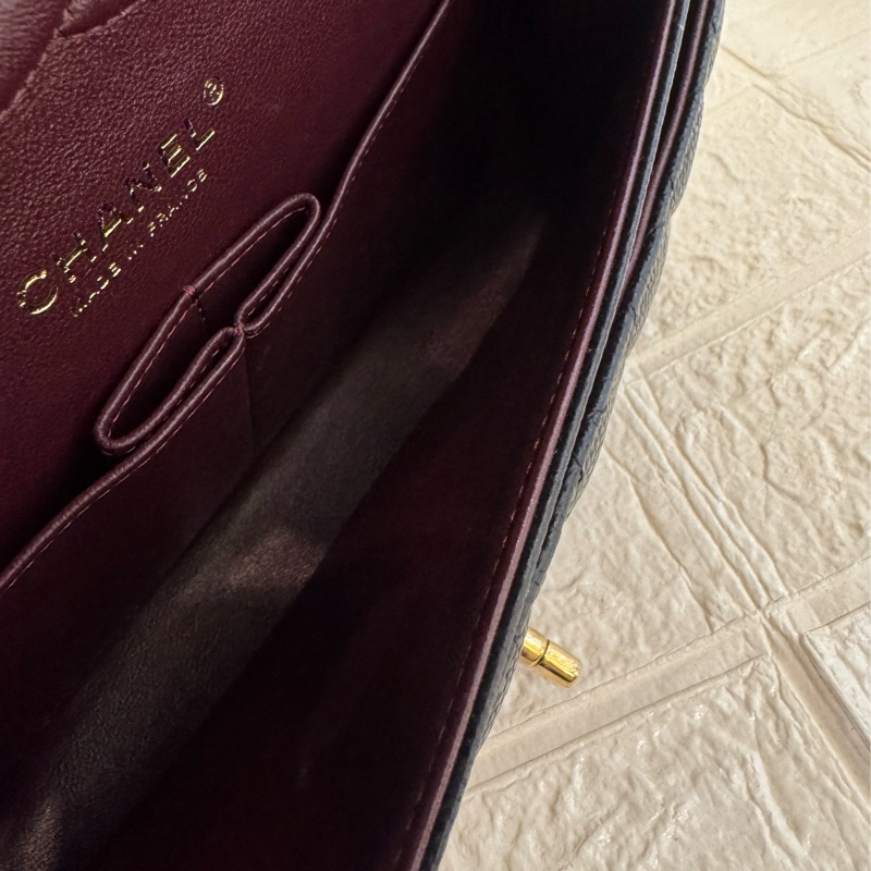 Chanel黑荔枝金雙C coco25 經典不敗✨✨-29