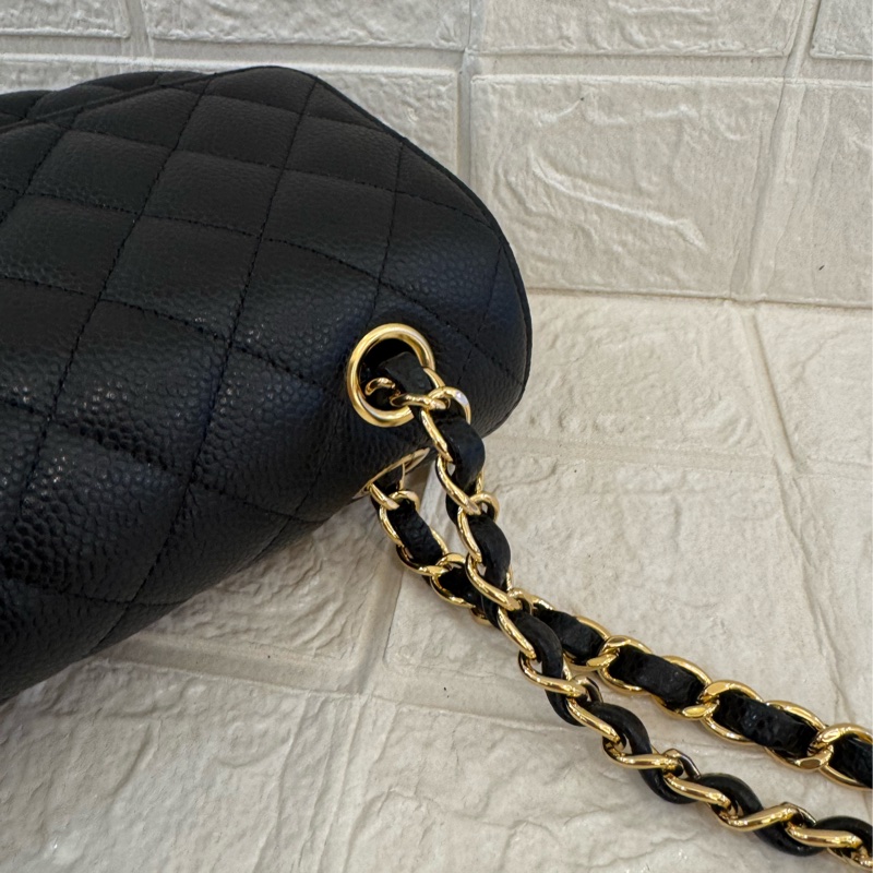 Chanel黑荔枝金雙C coco25 經典不敗✨✨-30
