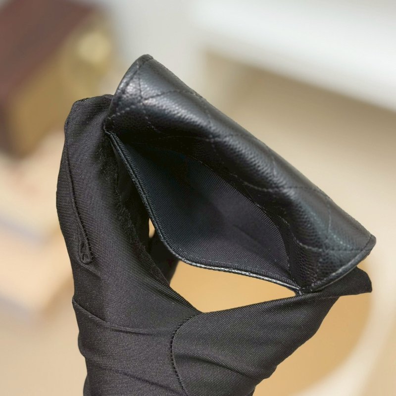 🏷Chanel 香奈兒．Coco 卡夾零錢包 新款有拉鍊 芯片款-19