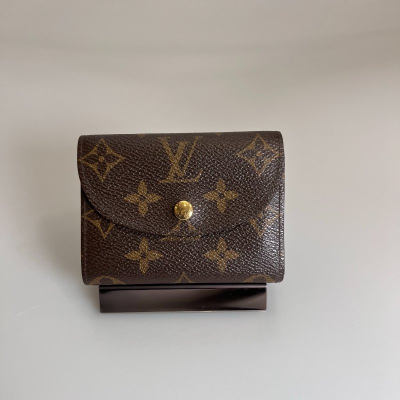 LV M60253 老花三折短夾-1